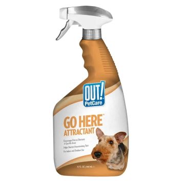 OUT! GO HERE Attractant Training Spray АУТ! Go Here™ Спрей для приучения собак