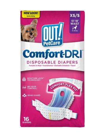 OUT! PetCare Comfort Dri Disposable Fashion Diapers - Одноразовые подгузники