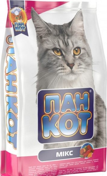 Пан-Кот микс - Сухой корм для взрослых кошек