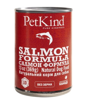 PetKind (ПетКайнд) SALMON FORMULA - влажный корм для собак и щенков всех пород (лосось/сельдь)