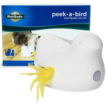 PetSafe (ПетСейф) Peek-a-Bird Electronic Cat Toy - Интерактивная игрушка «Птичка» для котов