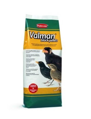 Padovan (Падован) Valman black pellets - Комплексный корм для насекомоядных птиц
