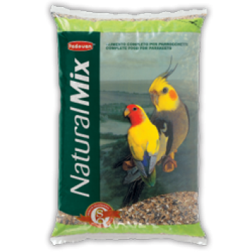 Padovan (Падован) NaturalMix parrocchetti корм для средних попугаев (нерозлучники, кореллы)