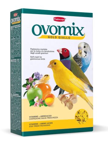 Padovan (Падован) Комплексный нежный корм для выкармливания птенцов и линьке птиц Ovomix Gold giallo