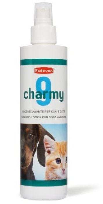 Padovan (Падован) Charmy 9 - Очищающий лосьон для собак и кошек - используется без воды