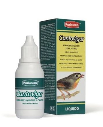 Padovan (Падован) Cantovigor- Жидкий дополнительный корм для птиц, живущих в клетке и в вольере