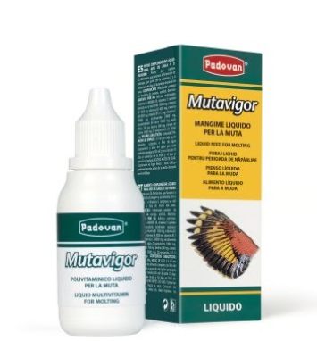 Padovan (Падован) Mutavigor- Жидкий дополнительный корм для птиц, живущих в клетке и в вольере