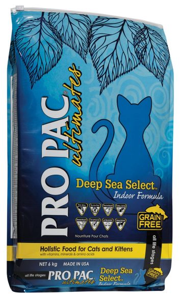 Pro Pac (Про Пак) Cat Deep Sea Select Indoor Formula беззерновой корм для котят и взрослых кошек (белая рыба)