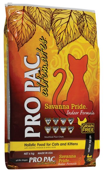 Pro Pac (Про Пак) Cat Savanna Pride Indoor Formula беззерновой корм для котят и взрослых кошек (курица)