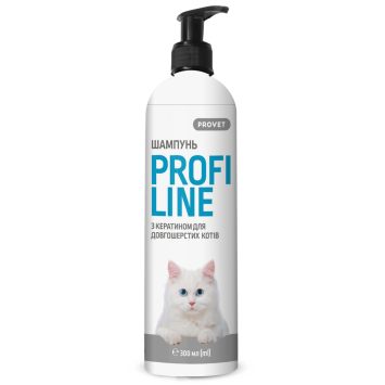 ProVet (ПроВет) ПрофиЛайн - Шампунь с кератином для длинношерстных кошек