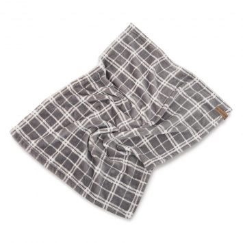 Pet Fashion (Пэт Фешн) Bliss 2 Плед для собак и кошек плюш серый клетчатый