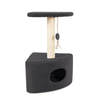 ТМ "Природа" Дряпка  Д11У угловая с будкой для котов