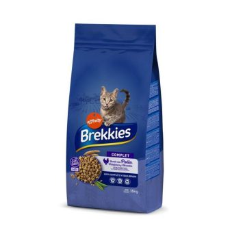 Brekkies (Брекис) Cat Complet - корм для кошек полноценный с мясом, рыбой, овощами и таурином
