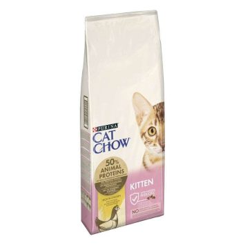 Cat Chow (Кэт Чау) Kitten with chicken - корм для котят с курицей