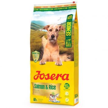 Josera (Йозера) Senior Salmon&Rice – Сухой корм для пожилых собак (лосось)