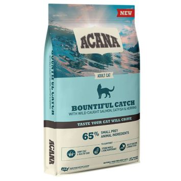 Acana (Акана) Bountiful Catch – Сухой корм с лососем, форелью и селёдкой для котов