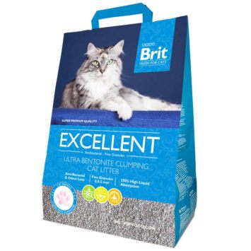 Brit Fresh (Брит Фрэш) Excellent - Наполнитель бентонитовый для кошачьих туалетов
