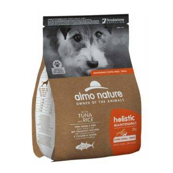 Almo Nature (Альмо Натюр) Holistic Dog Tuna&Rice Mini&Small Breeds - Сухой корм с тунцом и рисом для взрослых собак малых и миниатюрных пород