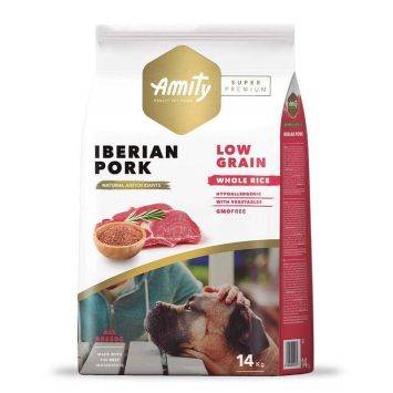 Amity (Амити) Super Premium Low Grain Iberian Pork Adult - Сухой корм с с иберийской свининой для взрослых собак различных пород