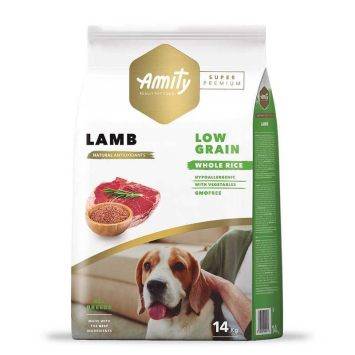 Amity (Амити) Super Premium Low Grain Lamb Adult - Сухой корм с ягненком для взрослых собак различных пород