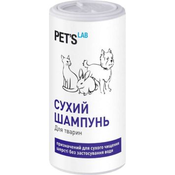 Collar (Коллар) PET'S LAB - Сухой шампунь для животных (для собак, котов, грызунов) 