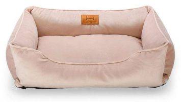 Harley & Cho (Харлі енд Чо) Dreamer Pudra Velour лежак для котів та собак (пудра)