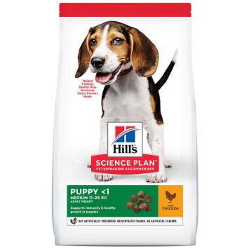 Hills (Хилс) SP Healthy Development Puppy Medium - корм для щенков средних пород с курицей