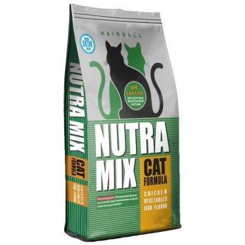 Nutra Mix (Нутра Микс) Hairball Formula - Сухой корм с курятиной, овощами и рыбой для кошек