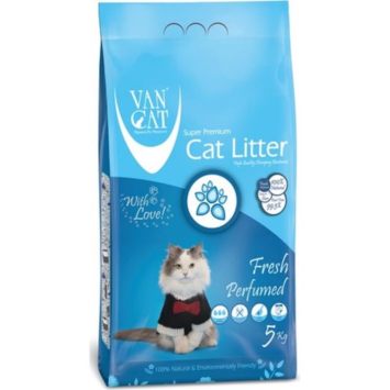 VanCat (ВанКэт) Cat Litter Fresh - Бентонитовый наполнитель для кошачьего туалета с ароматом свежести