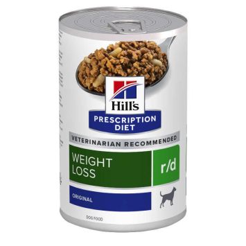 Hills Wet Prescription Diet Canine r/d Weight Loss - лечебный влажный корм для собак для поддержания контроля веса, со свининой