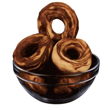 AnimAll (ЕнімАлл) Snack - Ласощі для собак качине філе на кільці з пресованої шкіри