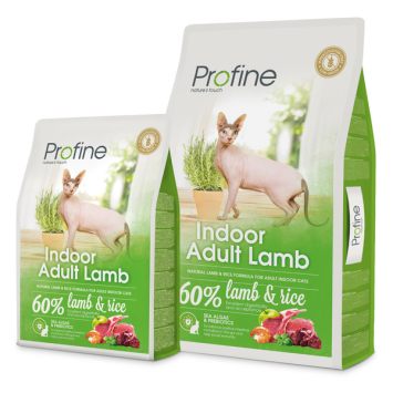 Profine (Профайн) Indoor Adult Lamb - Сухой корм для кошек, живущих в помещении, с ягненком
