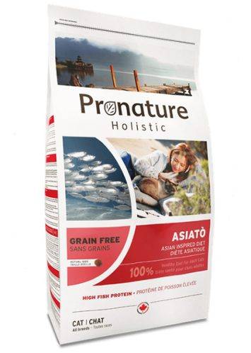 Pronature Holistic (Пронатюр Холістик) Asiato – Беззерновий холістик корм для котів (сиг з папаєю)