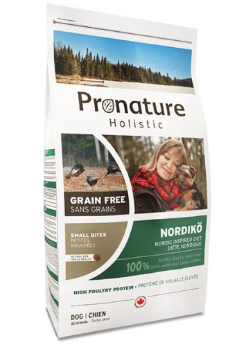 Pronature Holistic (Пронатюр Холистик) Nordikо Small Bites – Беззерновой холистик корм для собак мини и малых пород (индейка/ягоды)