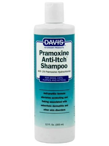Davis (Дэвис) Pramoxine Anti-Itch Shampoo - Шампунь от зуда для собак и котов