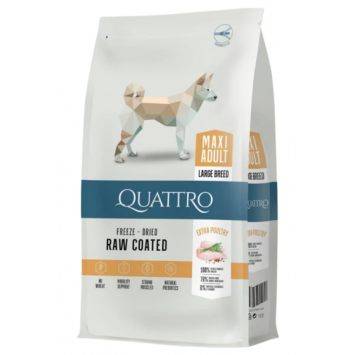 Quattro (Кваттро) Dog Adult Maxi Extra Poultry - Сухий корм для собак великих порід (з птицею)