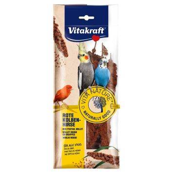 Vitakraft (Витакрафт) «VITA Nature Red Foxtail Millet» - Лакомство для птиц (чумиза)