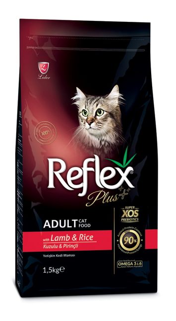 Reflex Plus (Рефлекс Плюс) Adult Cat Lamb Сухой корм с ягненком для взрослых кошек с чувствительным пищеварением