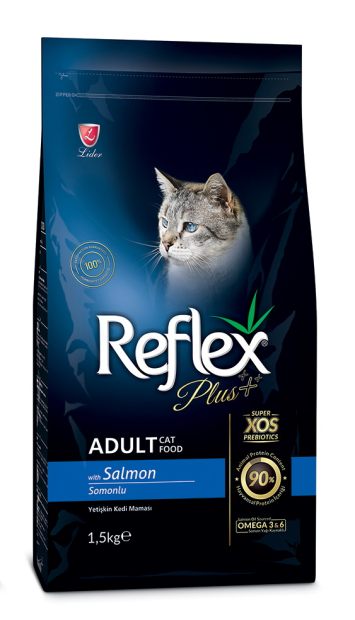 Reflex Plus (Рефлекс Плюс) Adult Cat Salmon Сухой корм с лососем для взрослых кошек