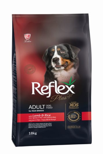 Reflex Plus (Рефлекс Плюс) Maxi Adult Lamb & Rice - Сухой корм для собак крупных пород (ягненком/рисом)