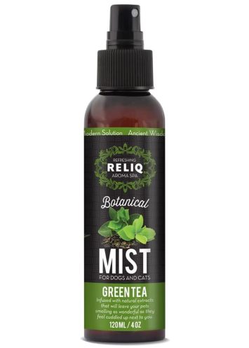 Reliq (Релик) Botanical Mist Green Tea - Спрей-дезодорант для собак и кошек (аромат зеленого чая)