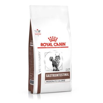Royal Canin(Роял Канин) Gastrointestinal Moderate Calorie - Сухой лечебный корм для взрослых кошек при панкреатите и острых расстройствах пищеварения