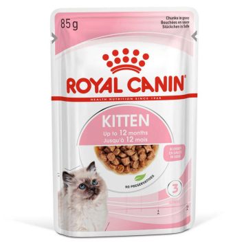 Royal Canin (Роял Канин) Kitten Instinctive - Консервированный корм для котят до 12 месяцев, в соусе