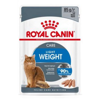 Royal Canin (Роял Канин) Light Weight Care Loaf – Консервированный корм для взрослых кошек склонных к ожирению (кусочки в соусе)