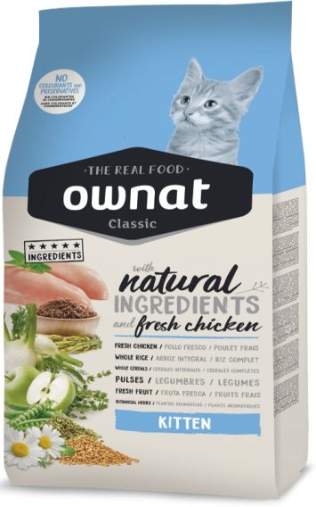 Ownat (Овнат) Kitten - корм для котят от 4 до 12 месяцев