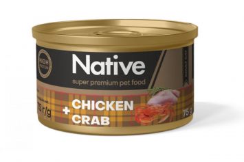 Native ( Нейтив)  Chicken with Crab Adult Cat - Консервный корм для котов с курицей и крабом