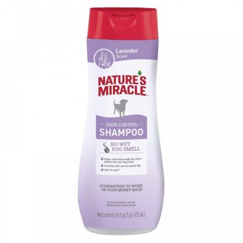 8in1 (8в1) Nature`s Miracle Odor Control Shampoo Lavender - Шампунь для собак освежающий с ароматом лаванды