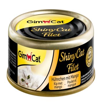 Gimpet (Джимпет) Shiny Cat Filet, c курицей и манго