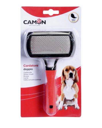 Camon (Камон) Cardatore doppio - двойная пластиковая щетка для удаления шерсти