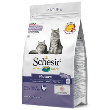 Schesir (Шезир) Cat Mature - Сухой монопротеиновый корм для пожилых котов (курица)